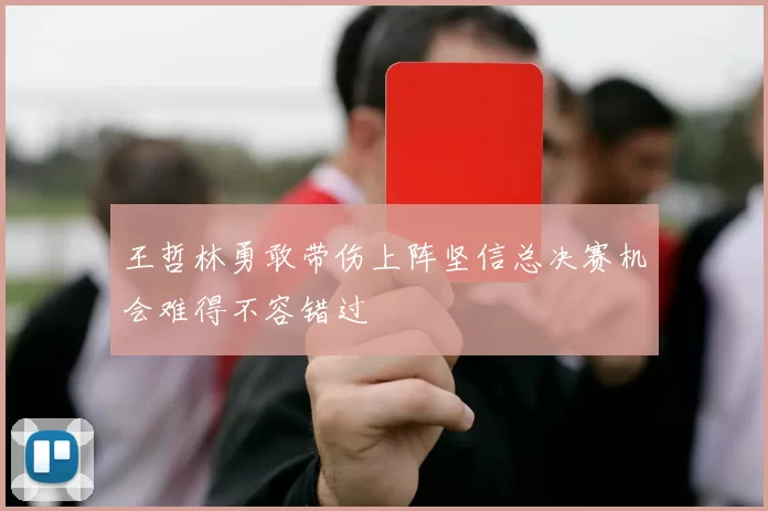 王哲林勇敢带伤上阵坚信总决赛机会难得不容错过